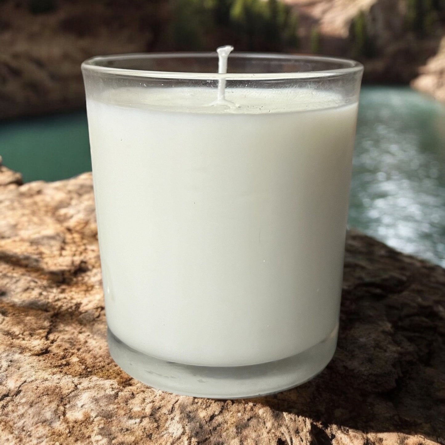 Customizable Handcrafted 10oz Soy Wax Candle, Choice of Color & Scents - JoyfulBliss Co.