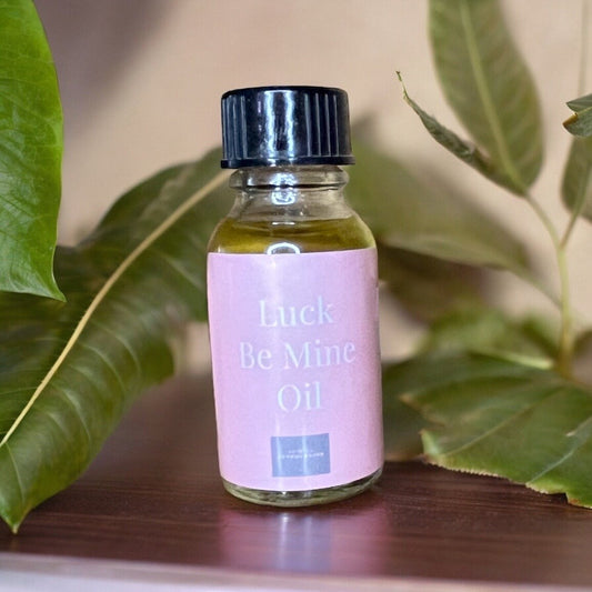 Luck Be Mine, Wealth, Properity Ritual Oil 10ml - JoyfulBliss Co.