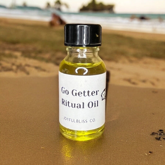 Go Getter, Energy, Motivation Anointing Ritual Oil 10ml - JoyfulBliss Co.