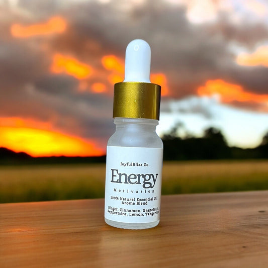 Energy-Motivation Aromatherapy Essential Oil Blend 10ml - JoyfulBliss Co.